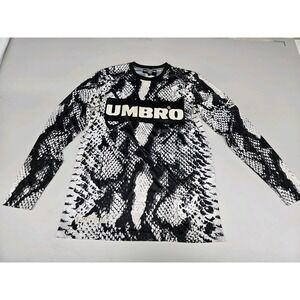 House Of Holland Umbro Men's  All Over Print Shirt Size Large‎